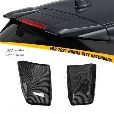 Стильный Спойлер для Honda City Hatchback 2021, Установка из Углеродного Волокна