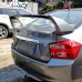 Задний спойлер Haosheng для Honda City, черный ABS-угле