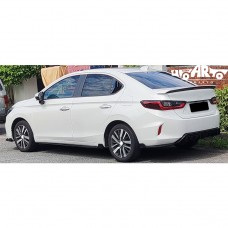 Боковые Юбки Honda City 2022 в Стиле Углеродного Волокна - Идеальное Дополнение!