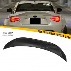 Задний Спойлер Haosheng для Toyota Gt86 и Subaru Brz, Abs Углеродное Волокно, Черный.