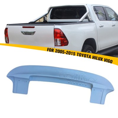 Задний спойлер для Toyota Hilux Vigo, ABS, черный.
