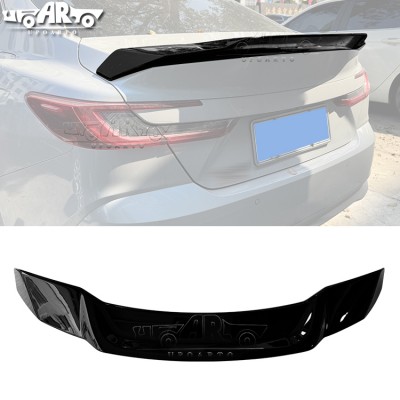 Спойлер R стиль для Toyota Camry, глянцевый черный из у