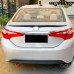 Задний спойлер Toyota Corolla ABS пластик углеродное во