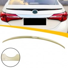 Задний Спойлер Toyota Corolla Abs Пластик Углеродное Волокно, Разные Цвета.