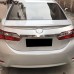 Спортивный спойлер для Toyota Corolla в стильном черном