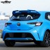Спойлер Haosheng для Toyota Corolla, черный ABS, заводс