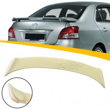 Стильный Задний Спойлер для Toyota Vios Gen 2 2008, Abs Пластик, Углеродное Волокно