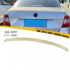 Задний Спойлер Haosheng для Skoda Rapid из Абс-углеродного Волокна, Лучший Дизайн.
