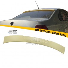 Спойлер RS Style для Skoda Rapid 2012-2023, новый, ABS, оптовая продажа от производителя