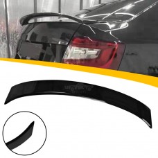 Задний спойлер Skoda Octavia 2013-2020 из углеродного волокна черный стильный