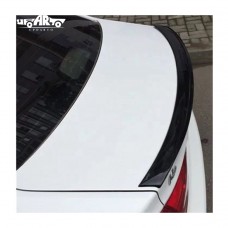 Задний Спойлер из Углеродного Волокна для Kia Picanto K2 Rio, Стильный Аксессуар в Черном Цвете