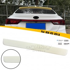 Спойлер Haosheng для Kia K3 2019, Глянцевый Черный Abs