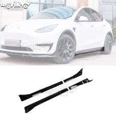 Спойлер Haosheng для Tesla Model Y, Глянцевый Черный, Абс-пластик. Создай Стильный Облик Своему Авто!