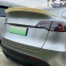 Стильный задний спойлер для Tesla Model Y в черном цвет