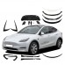 Противотуманная фара и спойлер для Tesla Model Y: стиль