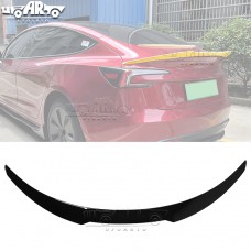 Спойлер Заднего Крыла Tesla Model 3 из Углеродного Волокна, Стильный Аксессуар для Вашего Автомобиля!