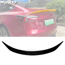 Заднее крыло из углеродного волокна для Tesla Model 3 2017-2023, стильный спойлер