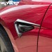 Декоративный спойлер Tesla Model 3 из углеродного волок