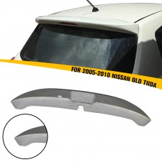 Спойлер для Nissan Tiida 2005-2010, из Абс-пластика, Черный