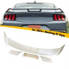 Спойлер Заднего Крыла Haosheng для Ford Mustang Gt, Углеродное Волокно, Черный Abs