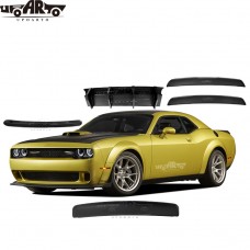 Диффузор Заднего Бампера для Dodge Challenger: Стильный Спойлер Абс, Черного Цвета