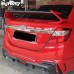 Задний спойлер Galaxy X Style для Perodua Bezza. Абс, у