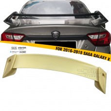 Спойлер задний Ford Galaxy 2015-2023, ABS, углеродное волокно, черный цвет, стиль X