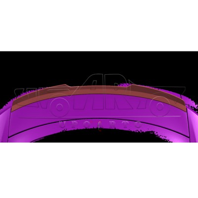 Задний спойлер Haosheng для Porsche Taycan из углеродно