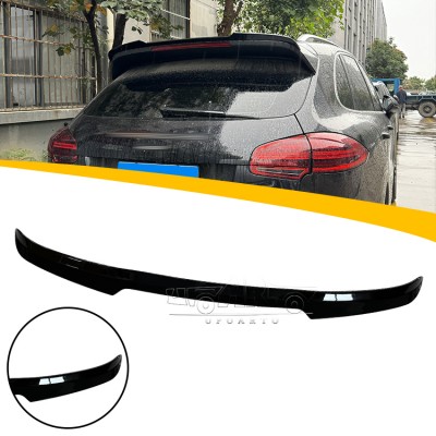 Спойлер заднего крыла Porsche Cayenne 958 ABS Carbon Bl