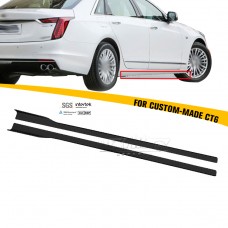 Боковые Юбки Haosheng для Cadillac Ct6: Новый Дизайн из Углеродного Волокна
