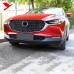 Нижняя решетка для гриля Mazda CX-30, ABS черный, 2 шт.