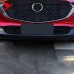 Нижняя решетка для гриля Mazda CX-30, ABS черный, 2 шт.