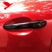 Накладка на ручки боковой двери Mazda CX-5 2017-2024, Ч