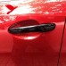 Накладки на ручки дверей Mazda CX-5 из углеродного воло