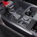 Отделка салона Toyota Tundra в черном цвете из абс-плас