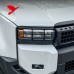 Декоративные накладки фар для Toyota Land Cruiser ABS-п