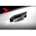 Накладки на ручки боковых дверей Hyundai Santa Fe из уг