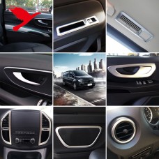 Отделка Салона Mercedes-benz Vito W447 в Серебристом Цвете из Абс-пластика