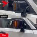 Фиксатор заднего вида с LED подсветкой для Toyota Land 