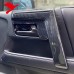 Накладка на ручки Toyota 4Runner, матовая черная, из АБ