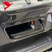 Накладка на ручки Toyota 4Runner, матовая черная, из АБ