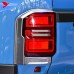 Задняя фонарная рамка Land Cruiser LC250 ABS серебро - 