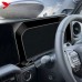 Черная глянцевая обложка приборной панели для Toyota La