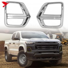 Накладки на Противотуманные Фары Chevrolet Colorado: Стильное Обновление для Вашего Авто! (Хром)