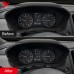 Накладка на консоль Subaru Forester из углеродного воло