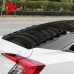 Черная задняя крышка для Honda Civic SEDAN - стильная з