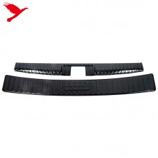 Защита Заднего Бампера Toyota Land Cruiser Lc250 из Нержавеющей Стали, Серебристого Цвета.