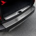Защита заднего бампера Toyota Land Cruiser LC250 из нер