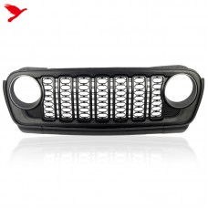 Решетка Передняя для Jeep Wrangler Jl -  из Abs. (Без отверстия для камеры)