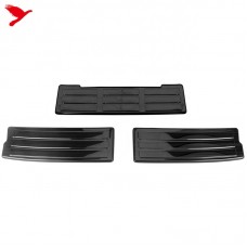 Ступенька Заднего Багажника Toyota Tacoma: Защитная Пластина из Нержавеющей Стали, Черный/серебристый.